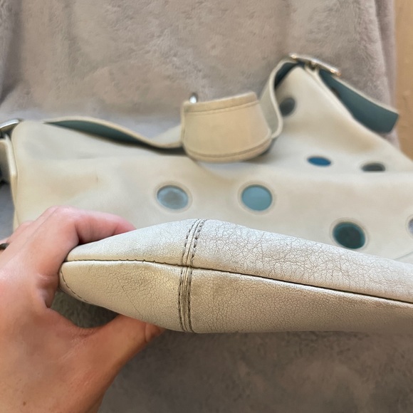 (RARE) polka dot Coach hobo shoulderbag - Picture 4 of 14
